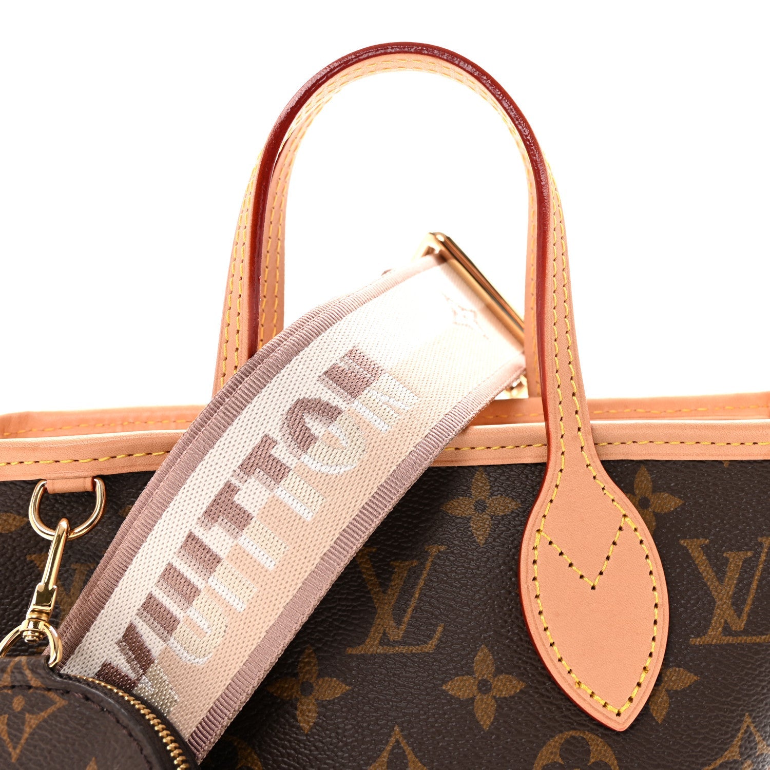 Louis Vuitton Monogram Neverfull BB Beige