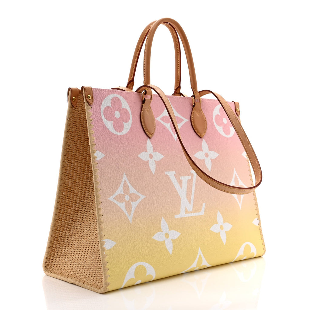 Louis Vuitton Monogram Giant By The Pool Okinawa Onthego GM Light Pink