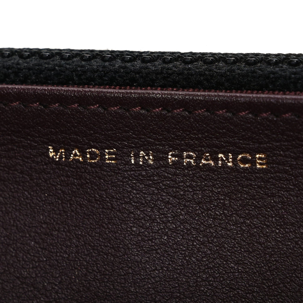 Chanel Aged Calfskin Lucky Charms 2.55 Reissue Wallet on Chain WOC Black