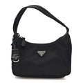Prada Tessuto Nylon Mini Re-Edition 2000 Bag Black