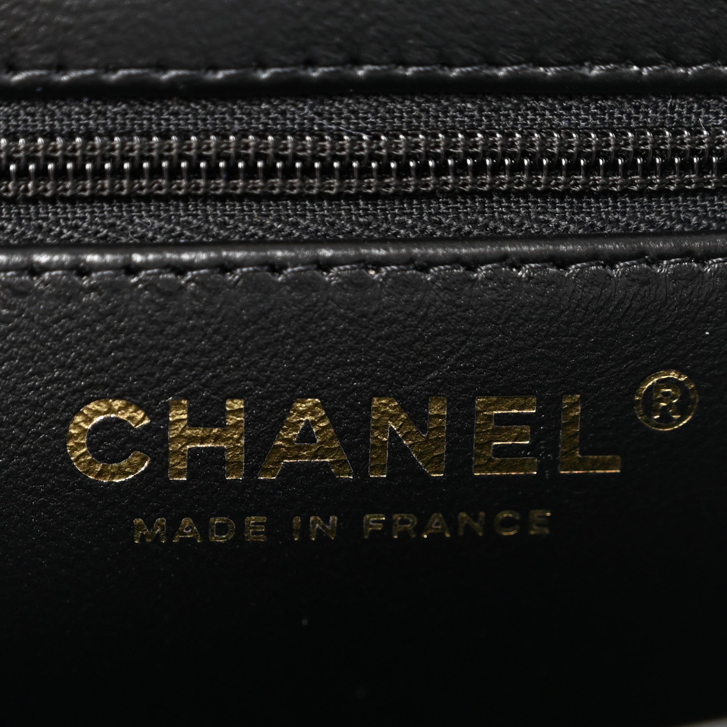 Chanel Shiny Aged Calfskin Quilted Nano Kelly Shopper Black