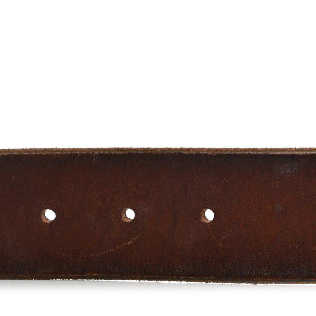 Gucci Faded Calfskin Double G 40mm Belt 75 30 Cuir