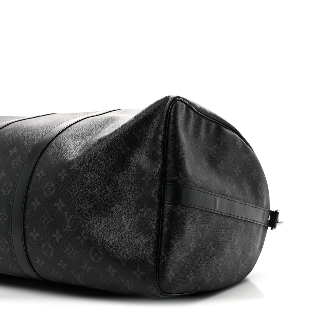 Louis Vuitton Monogram Eclipse Keepall Bandouliere 55