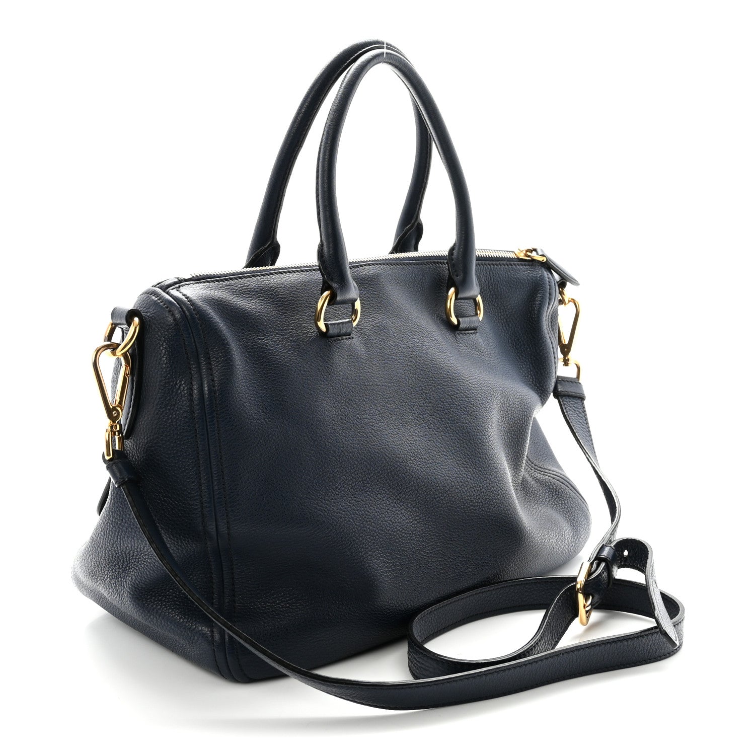 Prada Vitello Phenix Bauletto Baltico