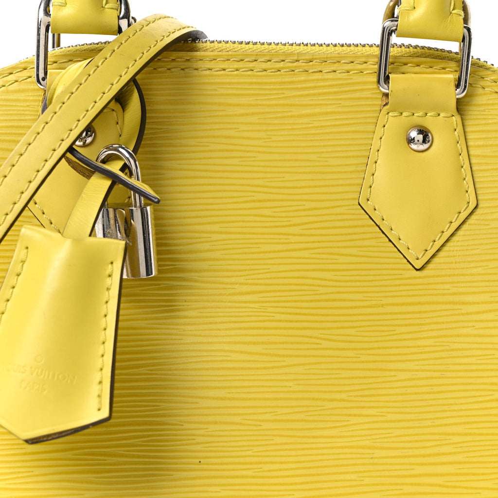 Louis Vuitton Epi Alma BB Pistache