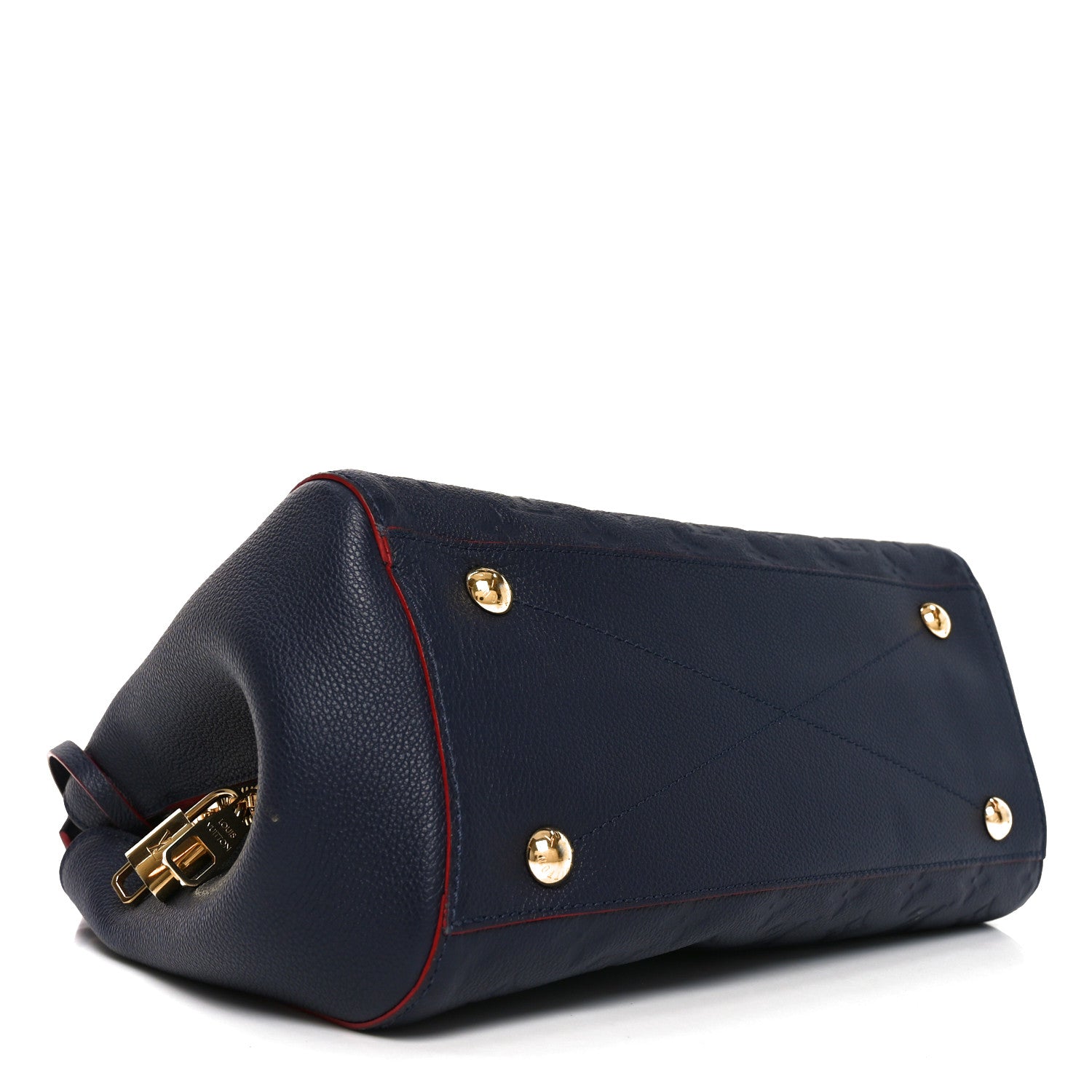 Louis Vuitton Empreinte Montaigne MM Marine Rouge