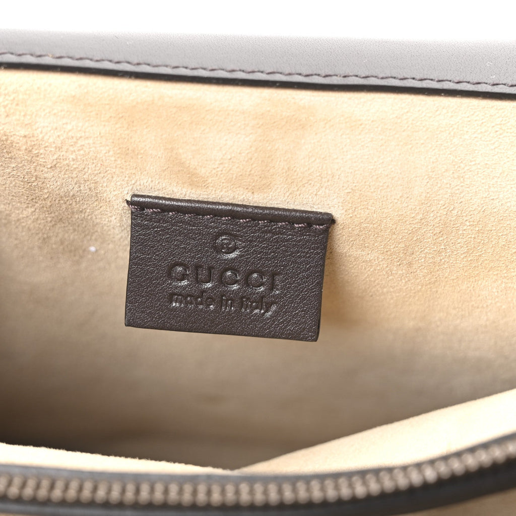 Gucci Snakeskin Web Medium Dionysus Shoulder Bag Natural