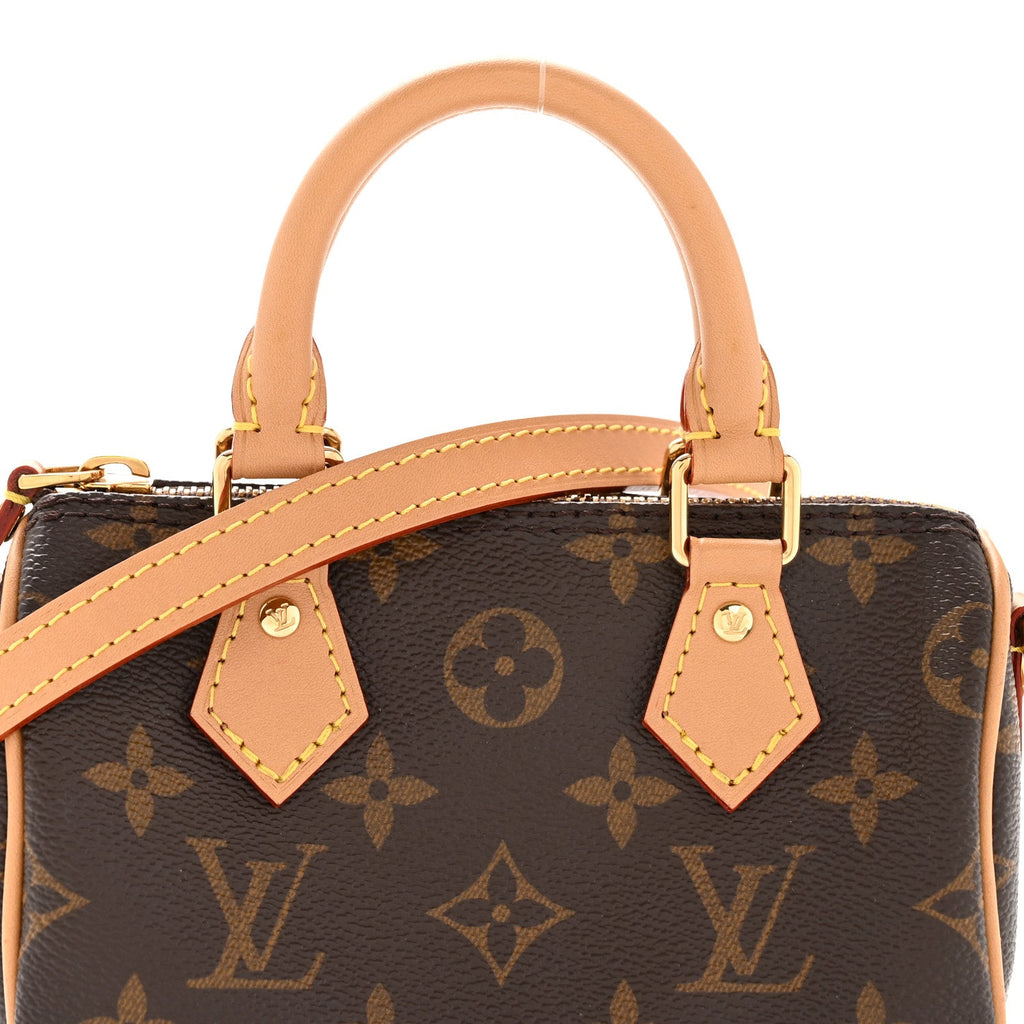 Louis Vuitton Monogram Nano Speedy Bandouliere
