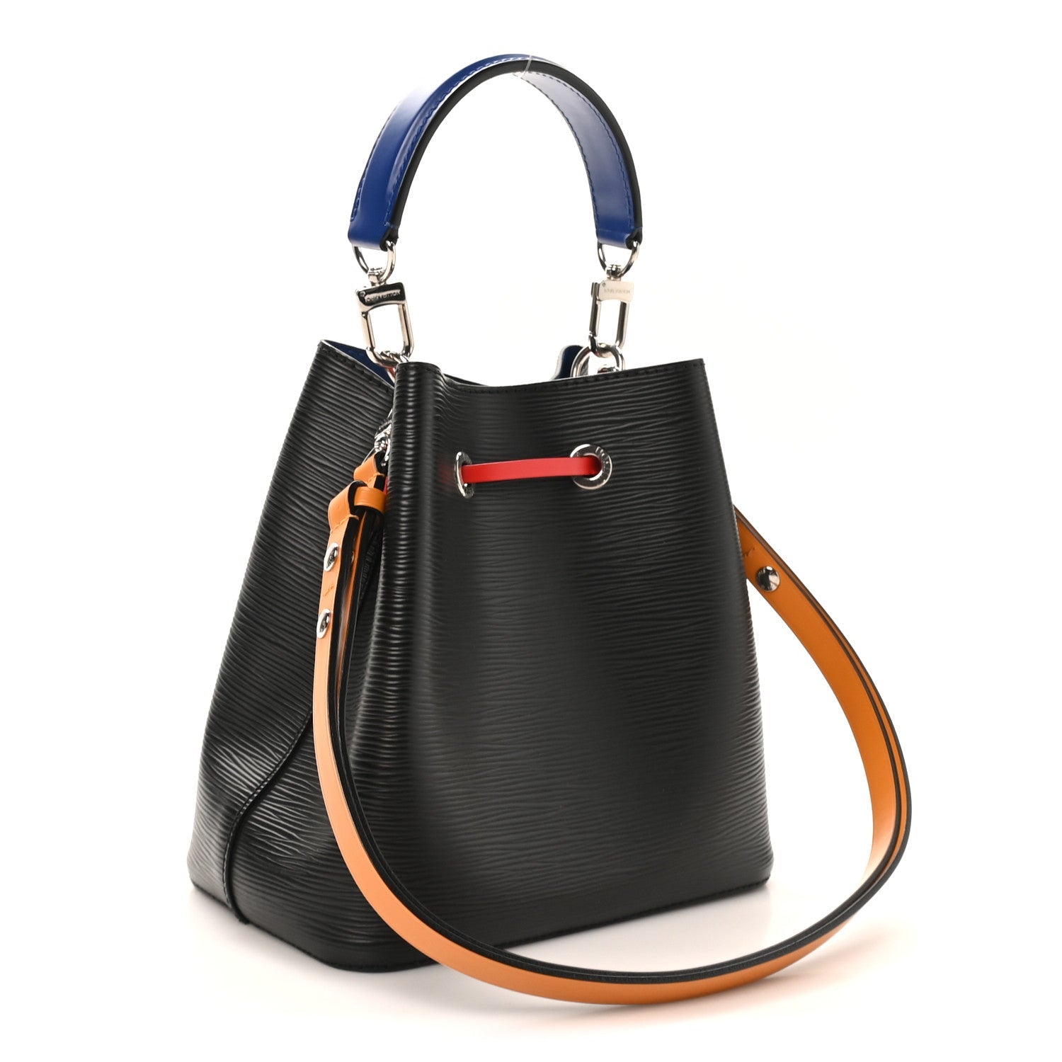 Louis Vuitton Epi Neonoe BB Black Safran