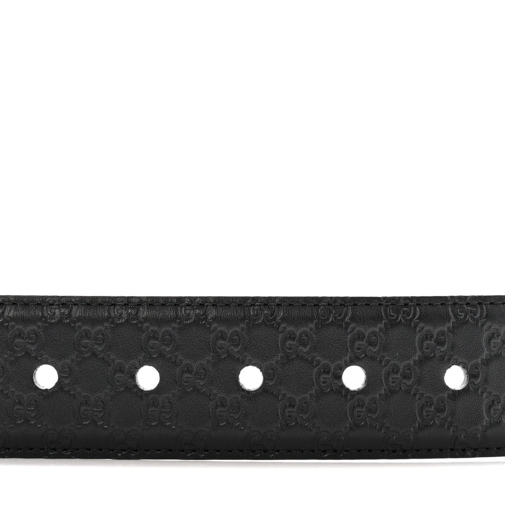 Gucci Soft Microguccissima 40mm Belt 110 44 Black