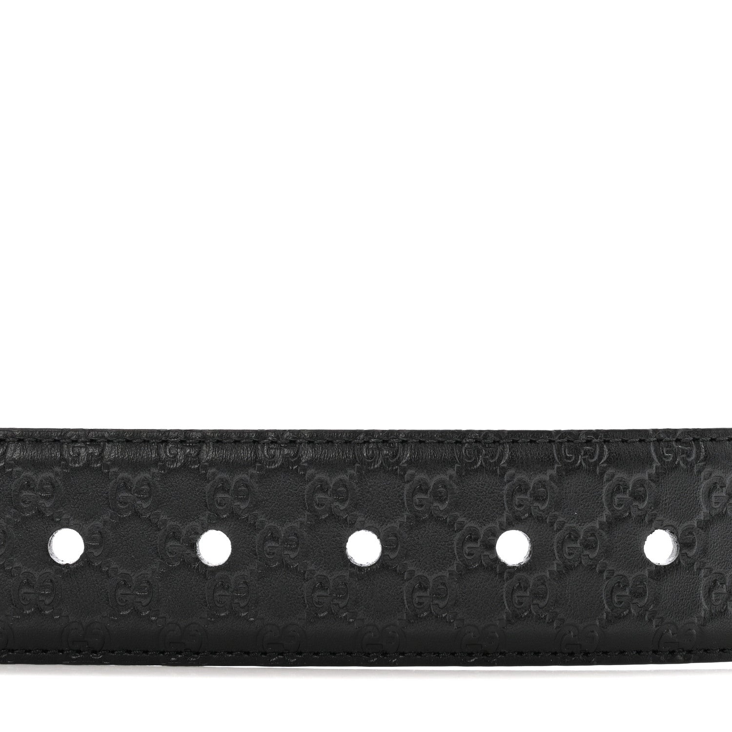 Gucci Soft Microguccissima 40mm Belt 110 44 Black