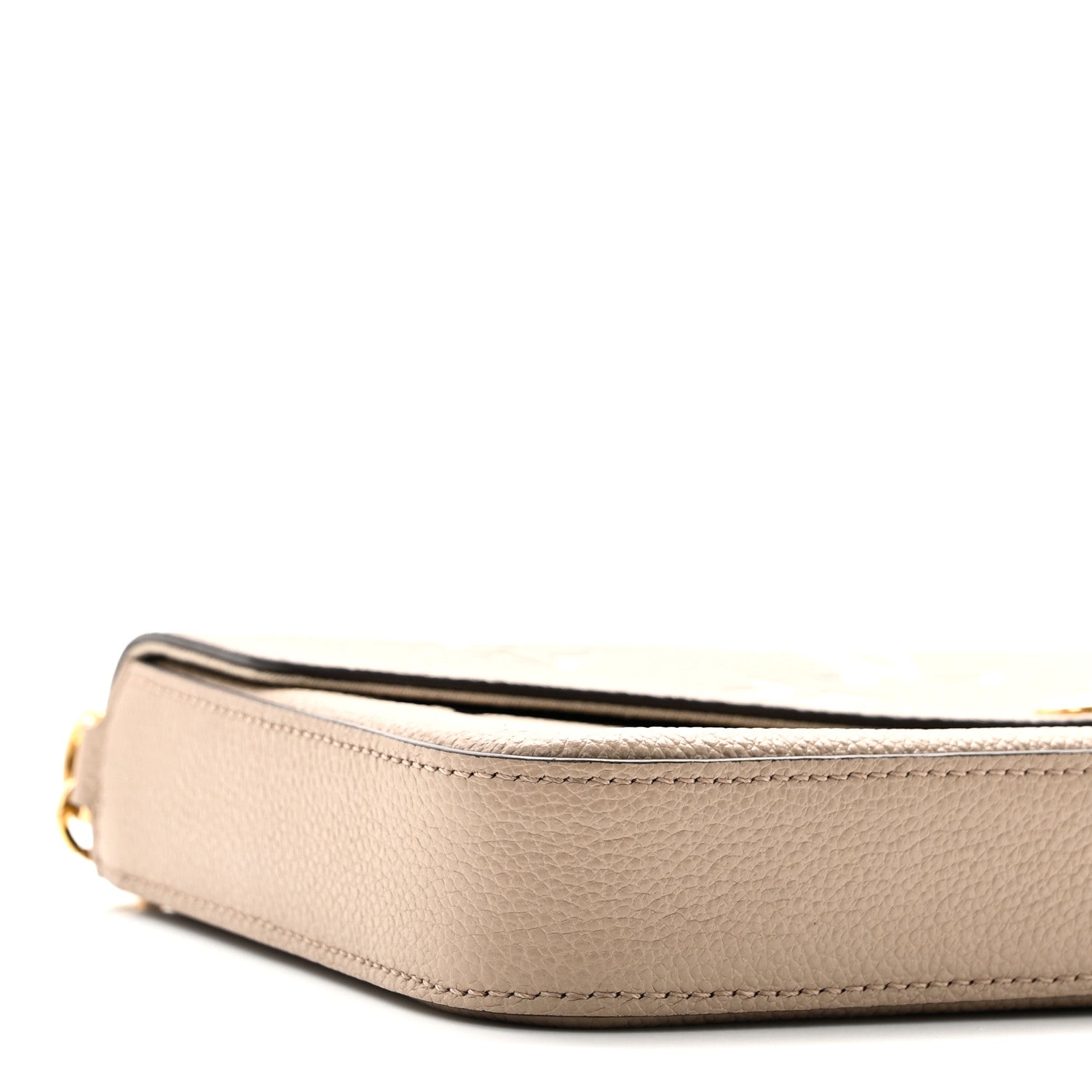 Louis Vuitton Empreinte Monogram Giant Felicie Pochette Tourterelle Creme