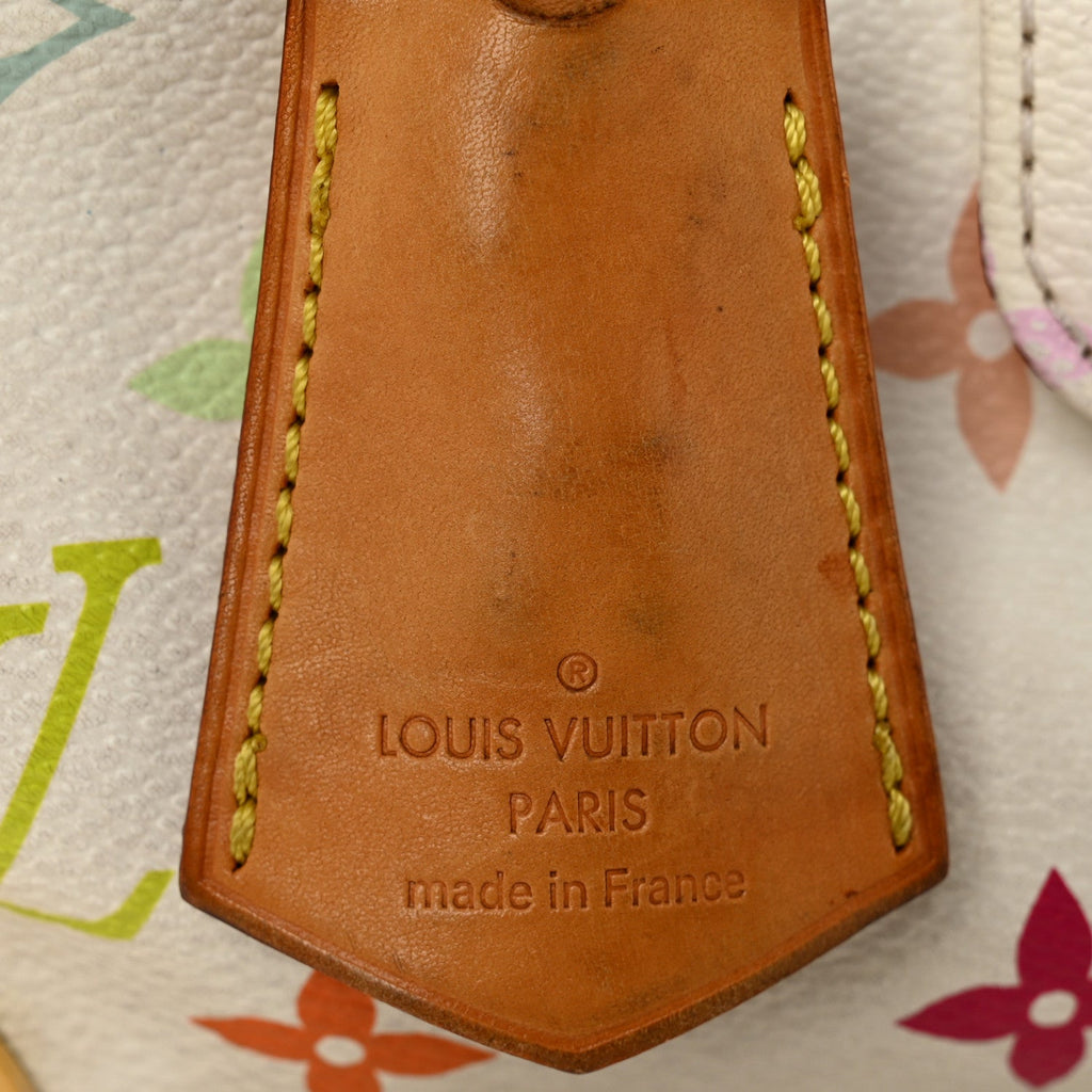 Louis Vuitton Monogram Multicolor Speedy 30 White