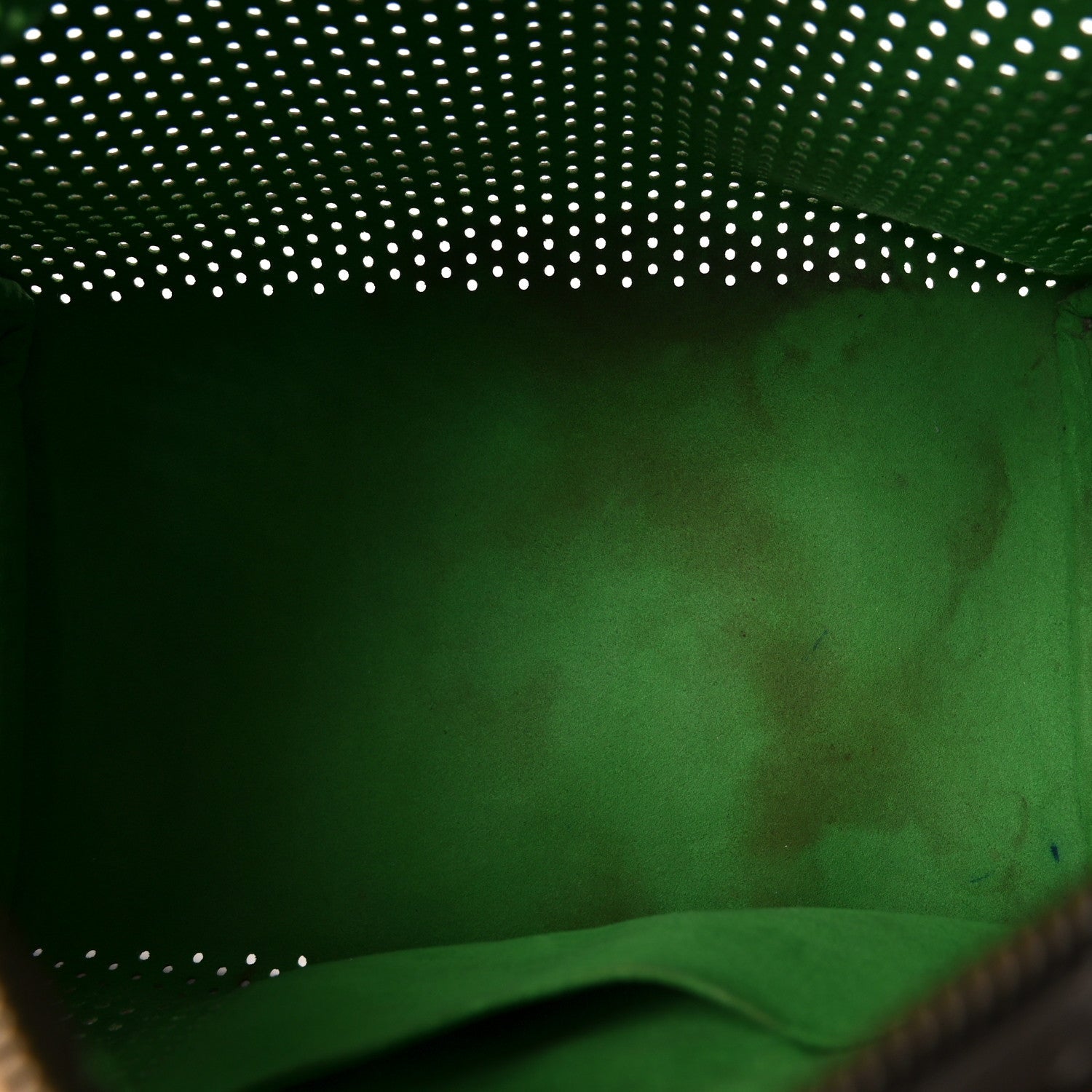Louis Vuitton Monogram Perforated Speedy 30 Green