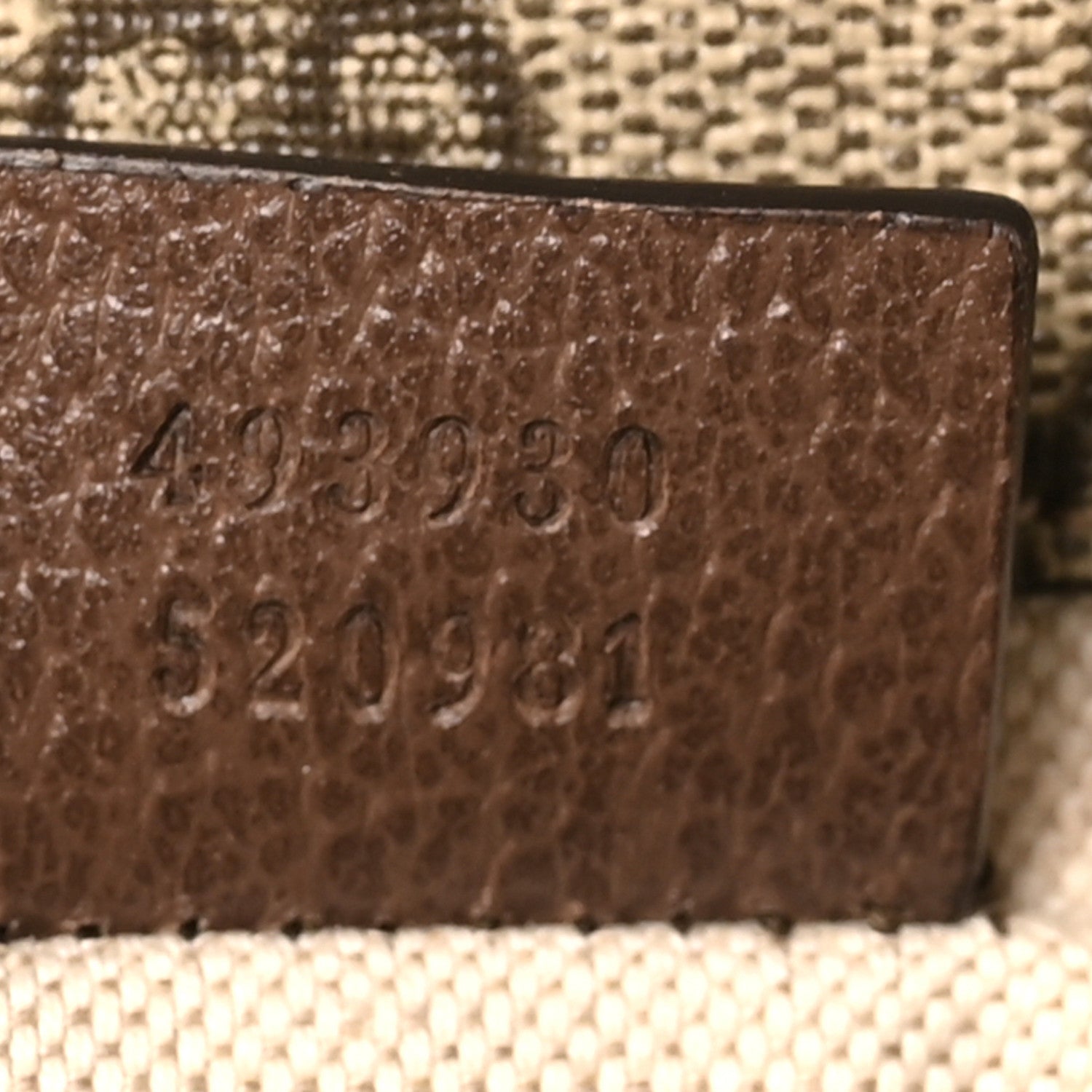 Gucci GG Supreme Monogram Neo Vintage Web Belt Bag Brown