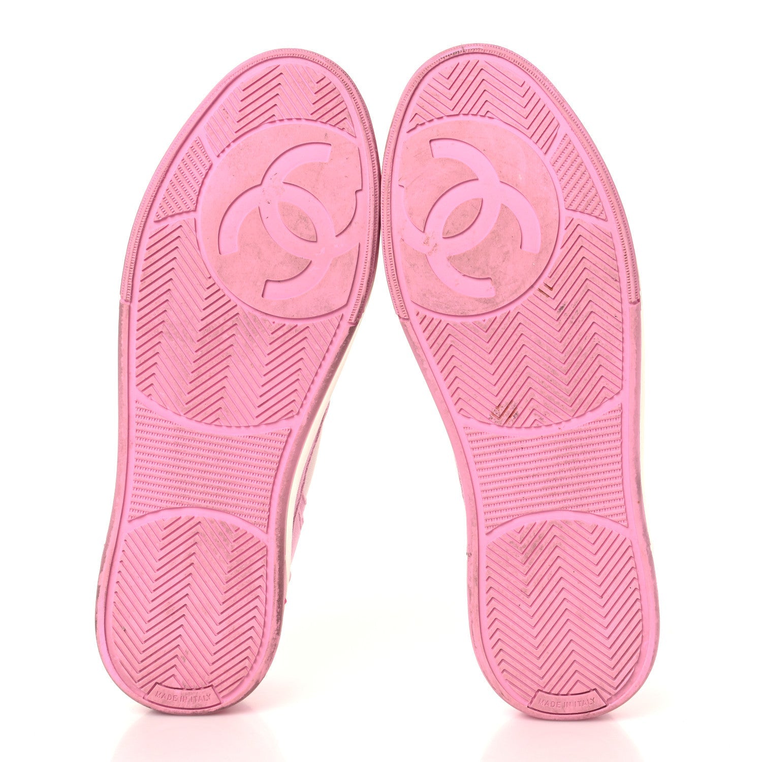 Cotton Sneakers 39 Pink White