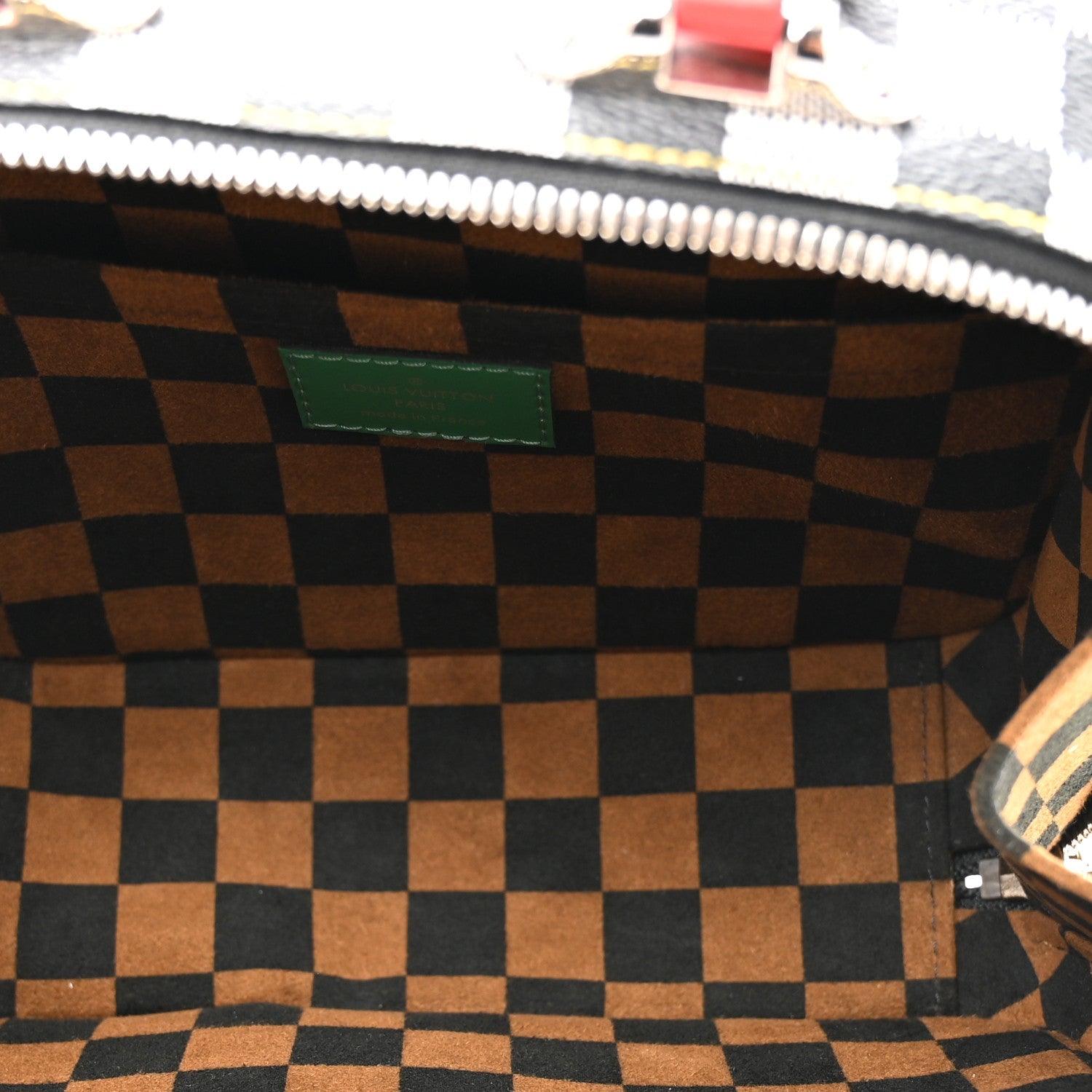 Louis Vuitton Damier Valisette BB Black White