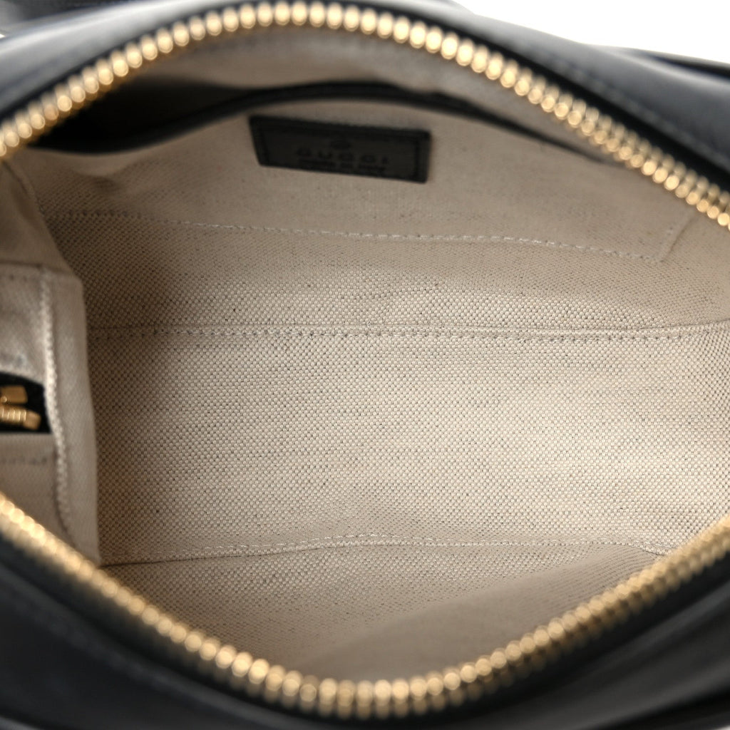 Gucci Sweetbread Calfskin Mini Blondie Bag Black