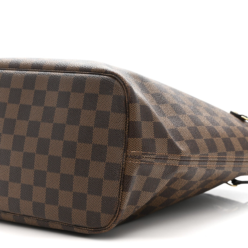 Louis Vuitton Damier Ebene Neo Neverfull MM Rose Ballerine