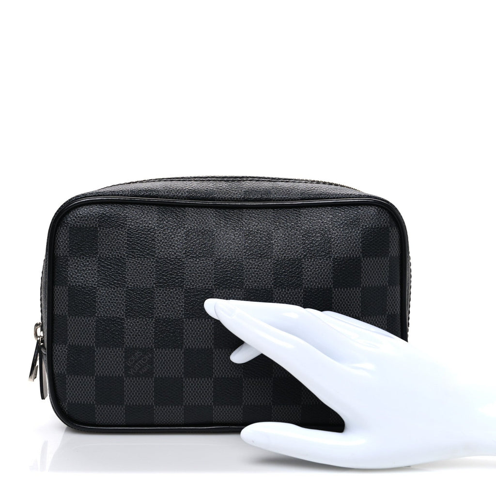Louis Vuitton Damier Graphite Toilet Pouch PM