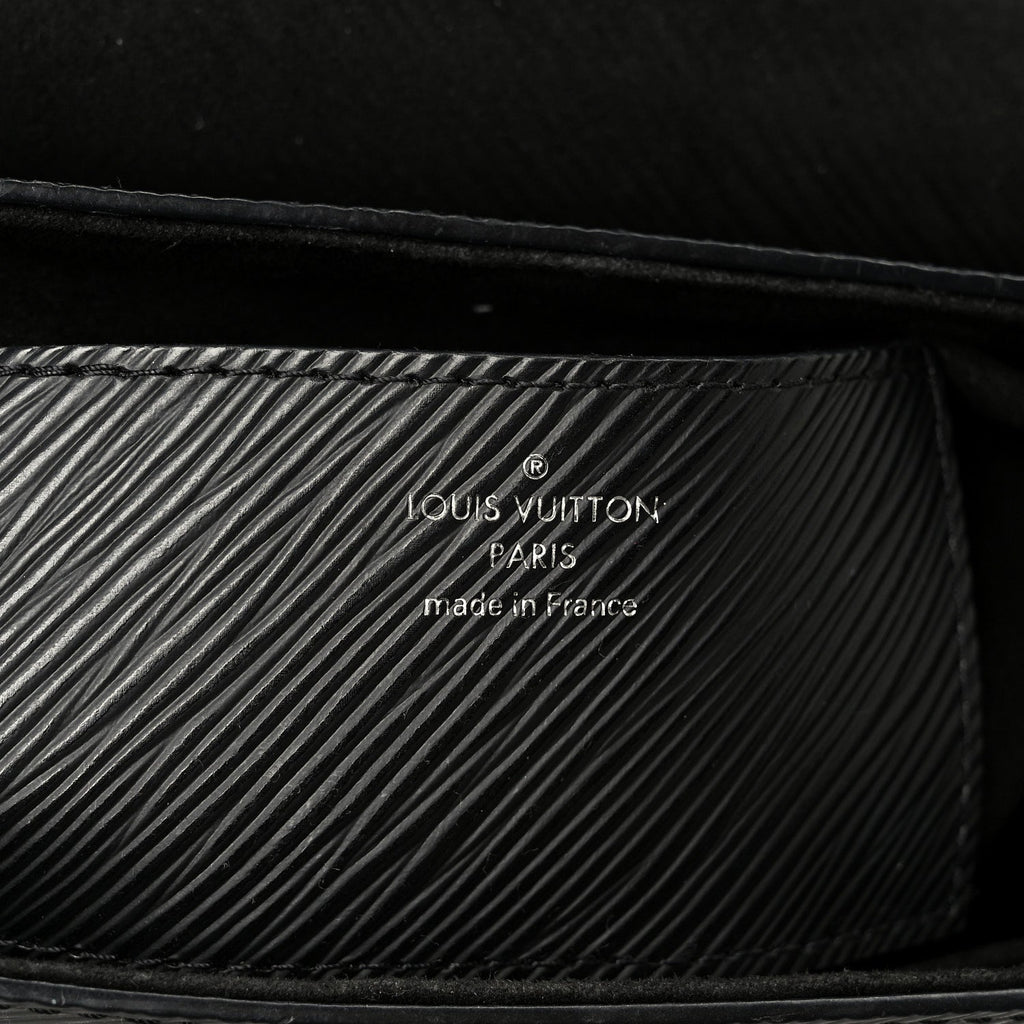Louis Vuitton Epi Twist Shoulder Bag MM Black