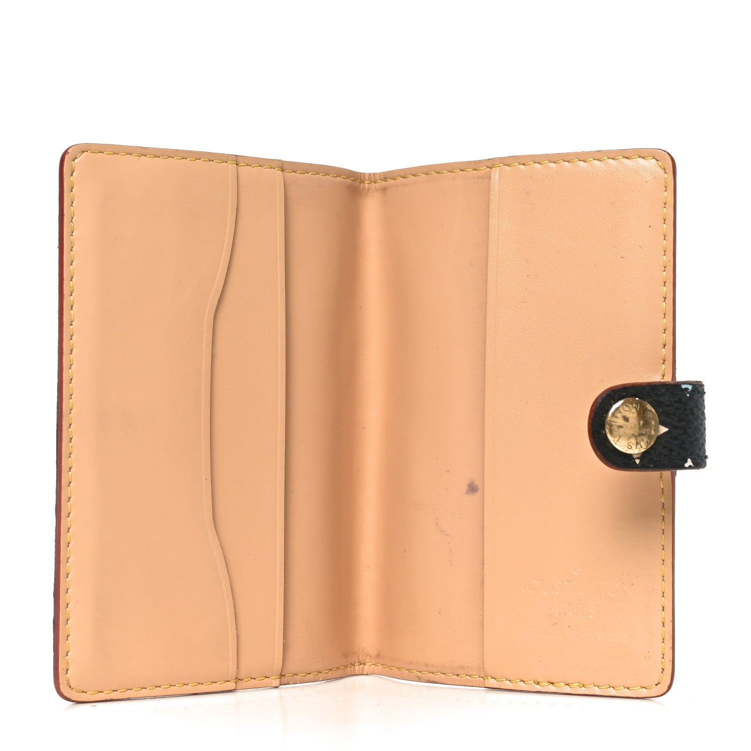 Louis Vuitton Monogram Multicolor Carnet de Bal Mini Agenda Cover Black