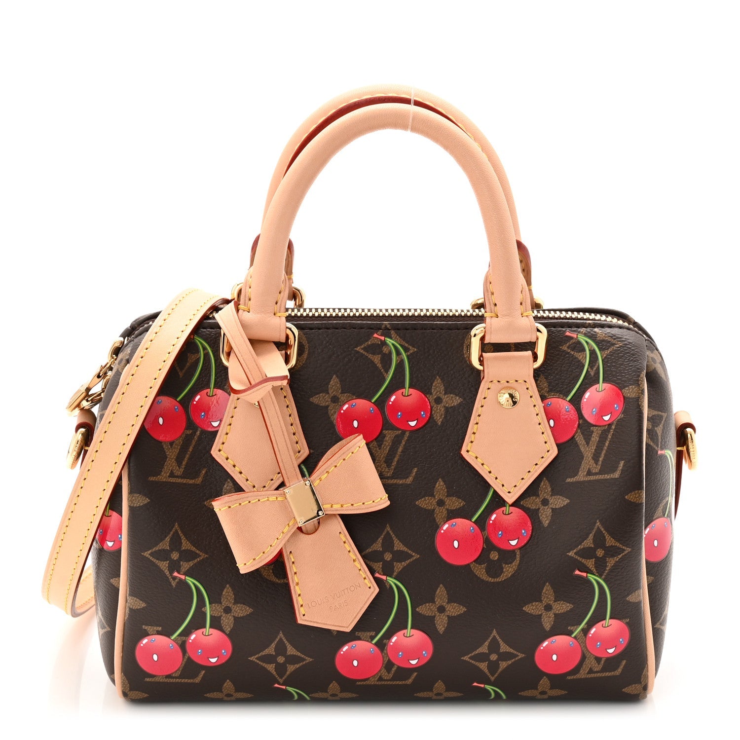 Louis Vuitton LV X TM Monogram Cerises Speedy Bandouliere 20