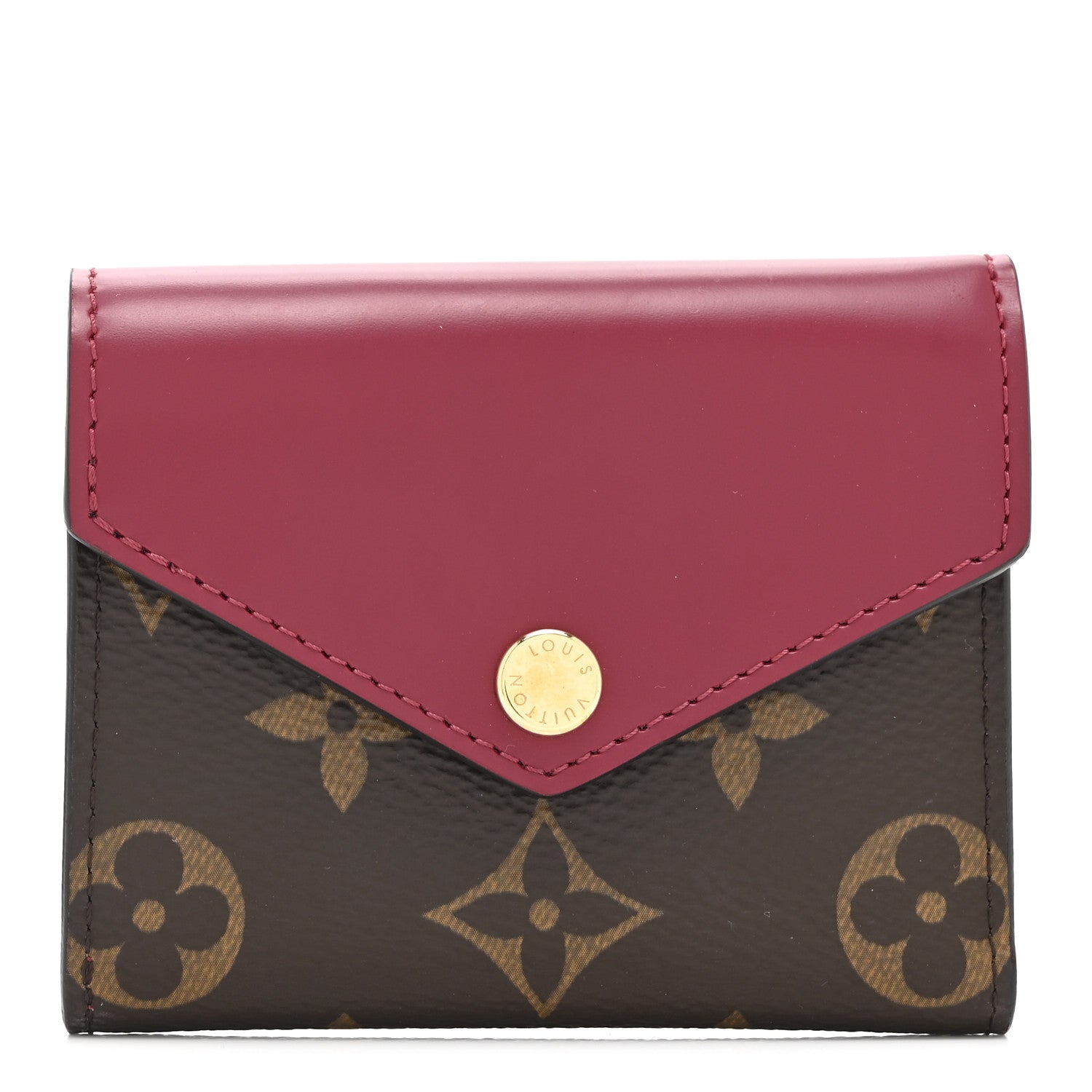 Louis Vuitton Monogram Zoe Wallet Fuchsia