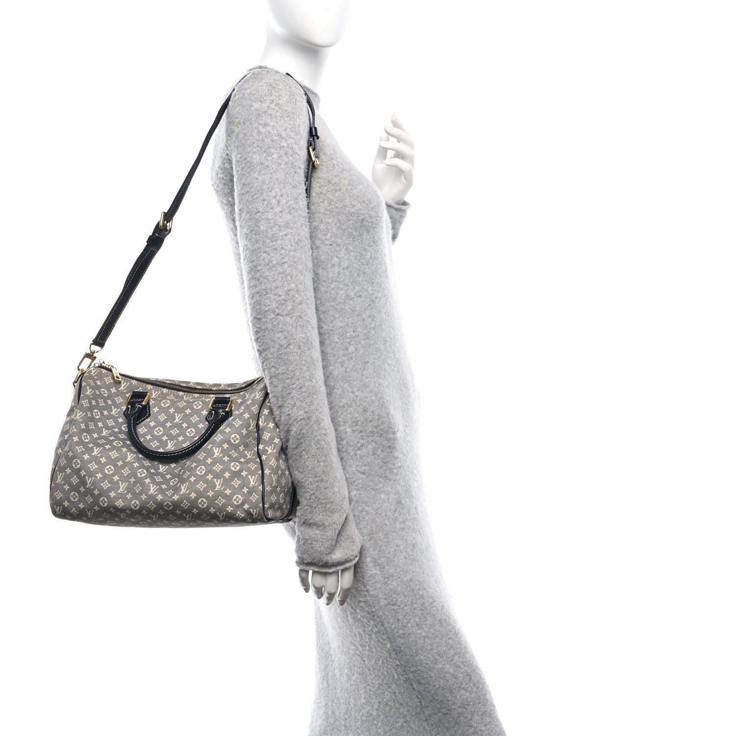 Louis Vuitton Monogram Idylle Speedy Bandouliere 30 Encre