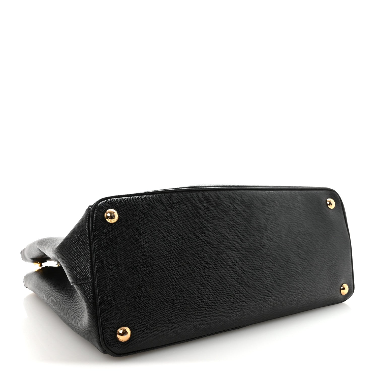 Prada Saffiano Lux Large Galleria Double Zip Tote Black