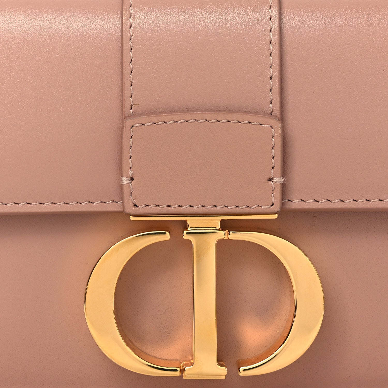 Christian Dior Box Calfskin Micro 30 Montaigne Flap Bag Rose Des Vents