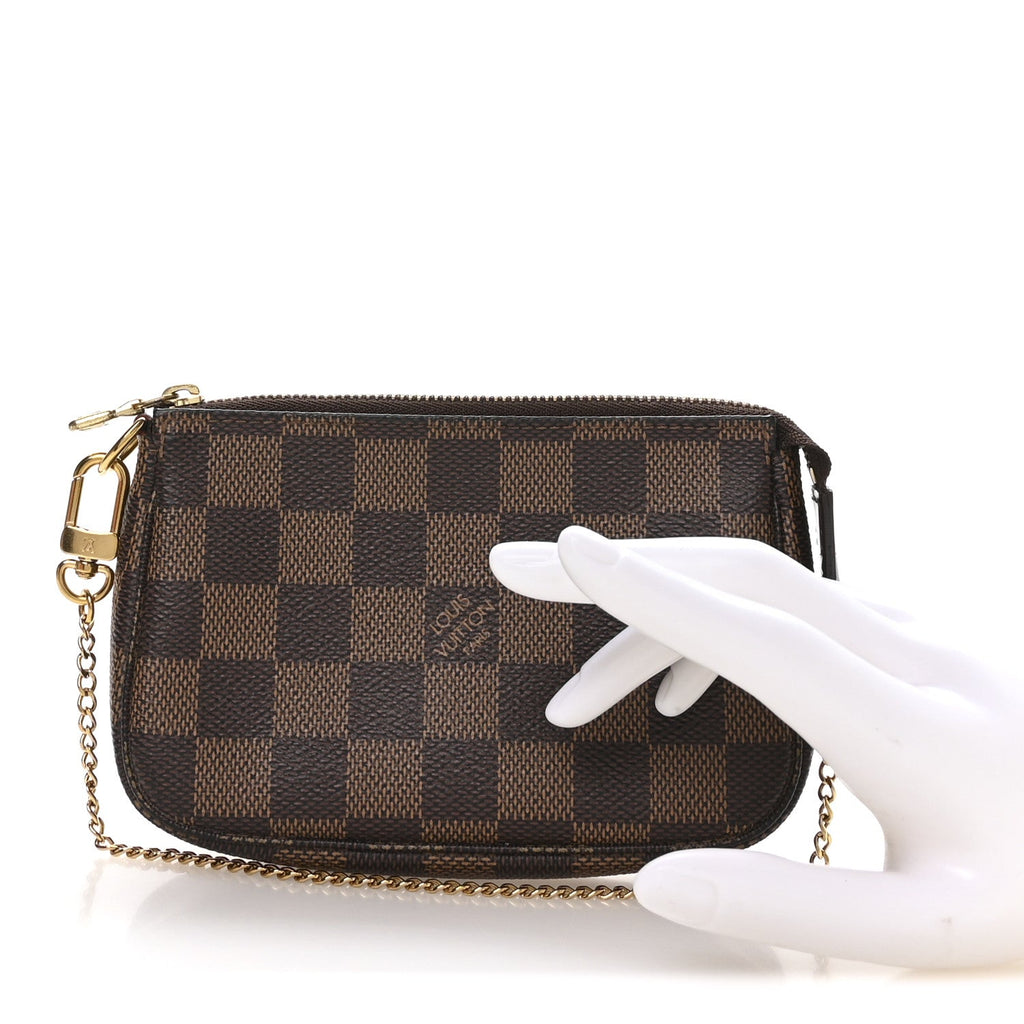 Louis Vuitton Damier Ebene Mini Pochette Accessories