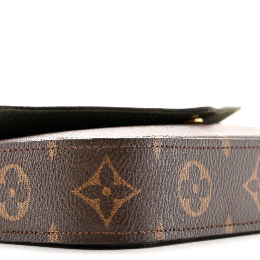 Louis Vuitton Monogram Felicie Strap & Go Kaki