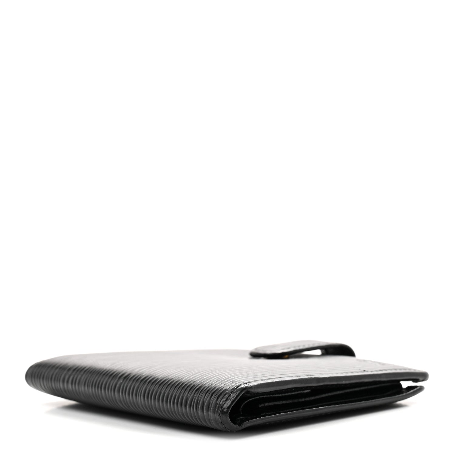 Louis Vuitton Epi Porte-Billets Compact Wallet Black
