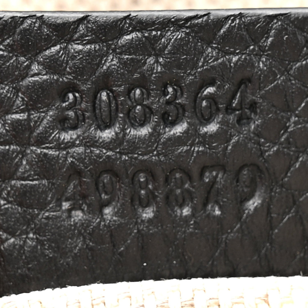 Gucci Pebbled Calfskin Small Soho Disco Bag Black