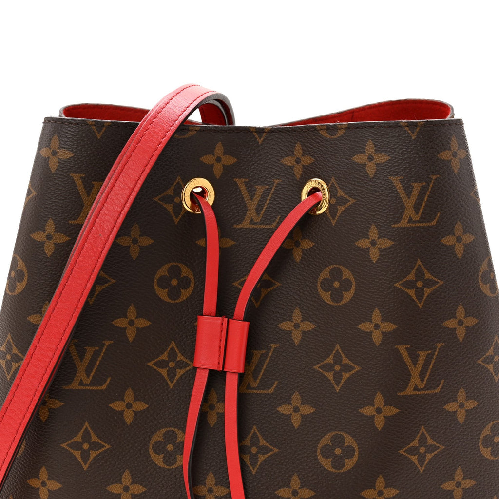 Louis Vuitton Monogram Neonoe MM Coquelicot