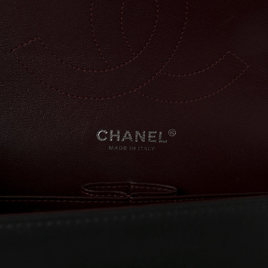 Chanel Lambskin Quilted Jumbo Double Flap Black