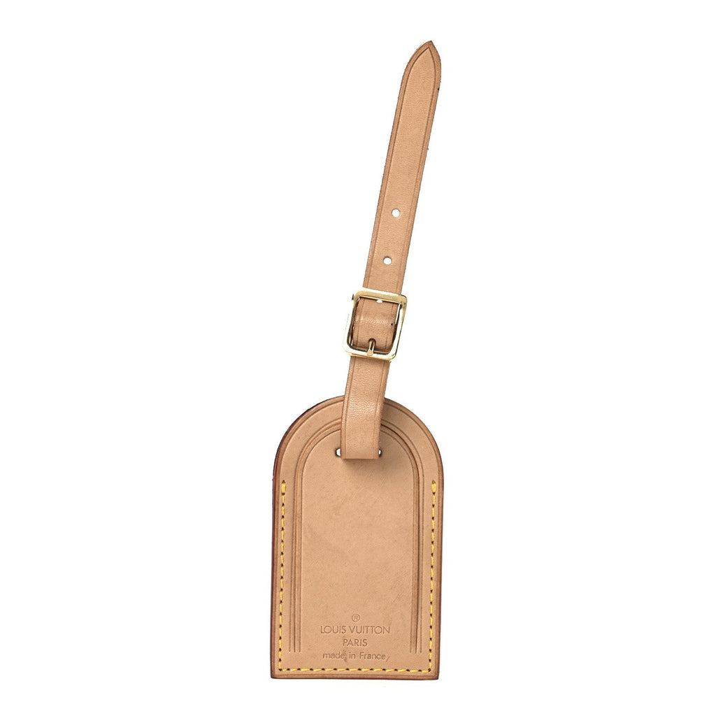 Louis Vuitton Vachetta Luggage Tag