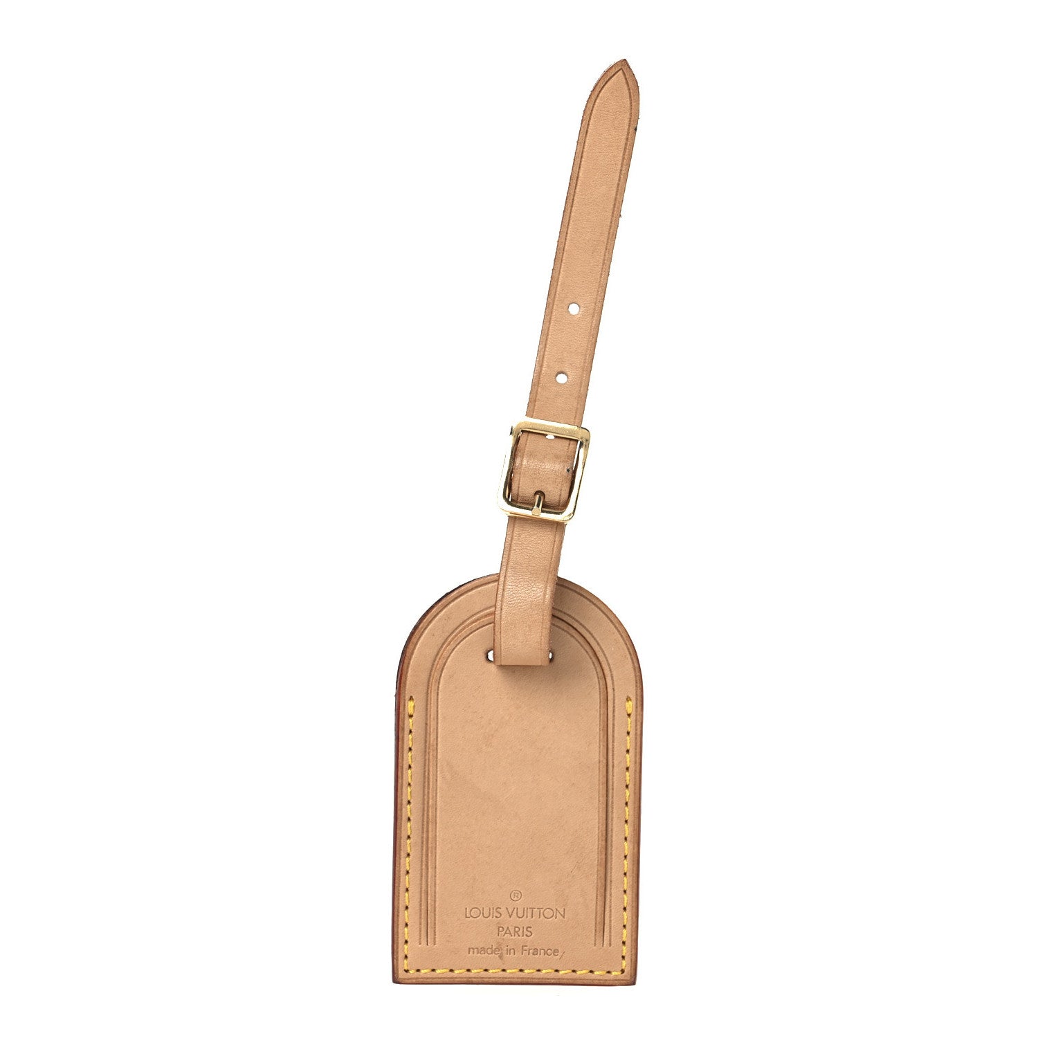 Louis Vuitton Vachetta Luggage Tag