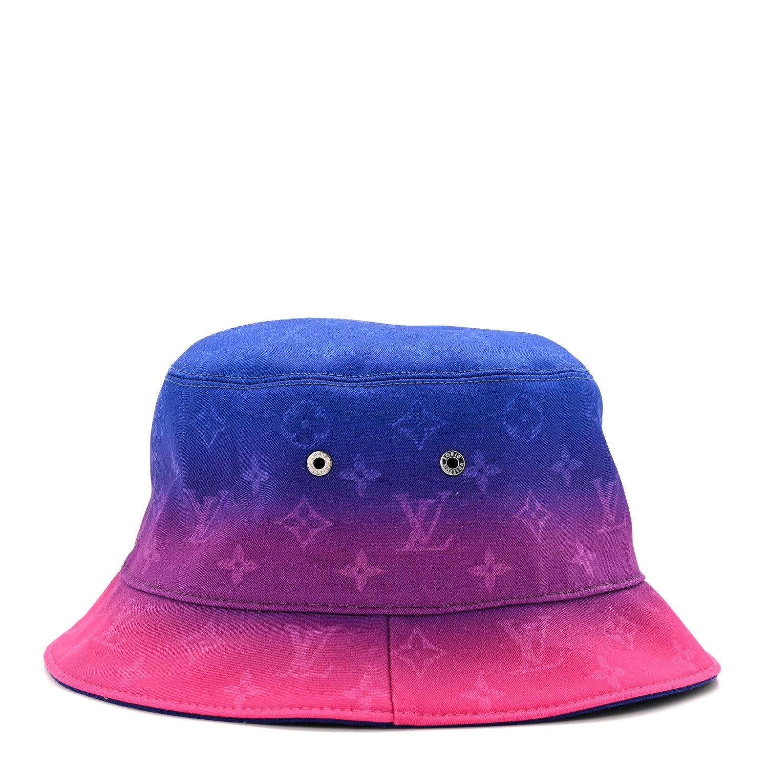 Louis Vuitton Monogram Illusion Reversible Bucket Hat M Pink Purple