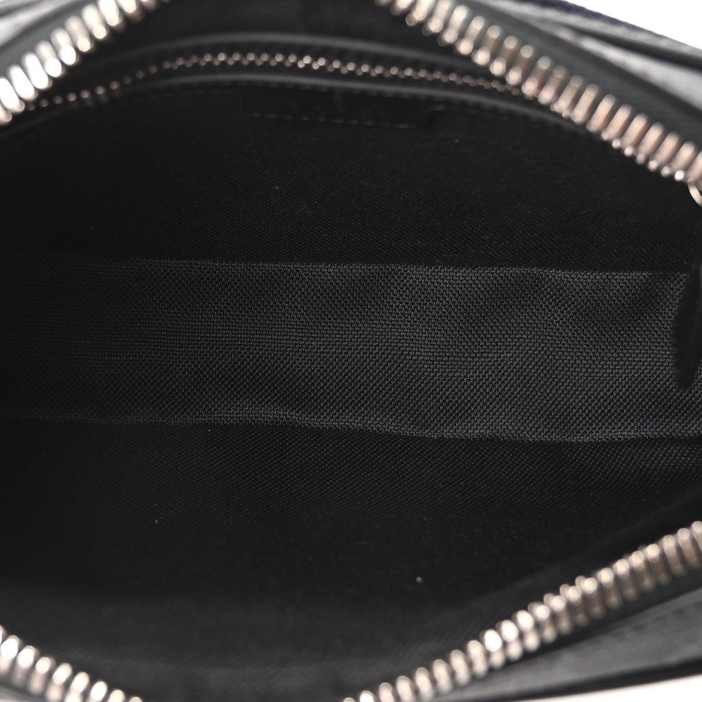 Gucci Soft GG Supreme Monogram Web Belt Bag Black Grey