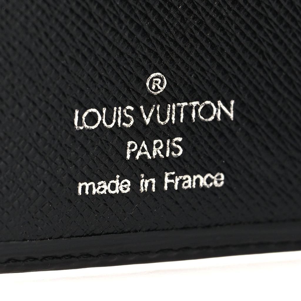 Louis Vuitton Epi Porte-Billets Compact Wallet Black