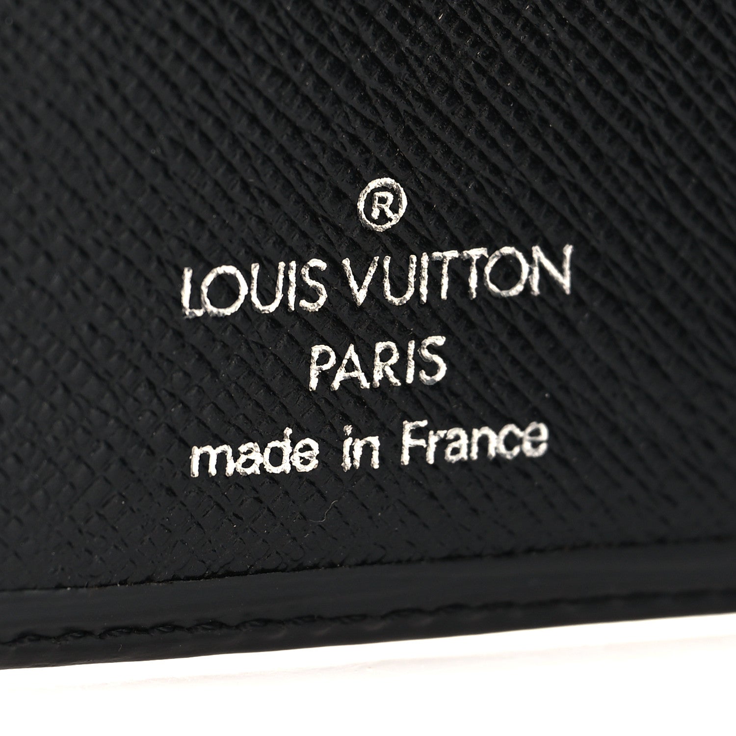 Louis Vuitton Epi Porte-Billets Compact Wallet Black
