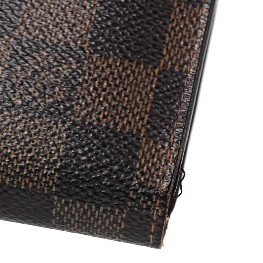 Louis Vuitton Damier Ebene French Purse Wallet