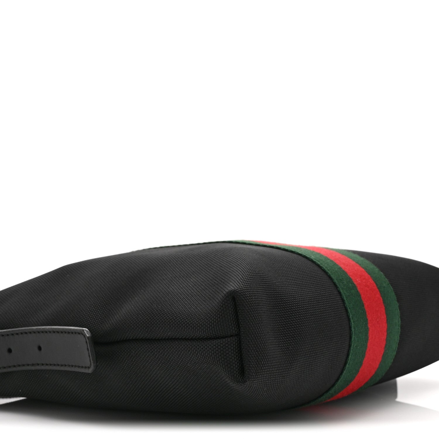 Gucci Techno Canvas Web Messenger Bag Black