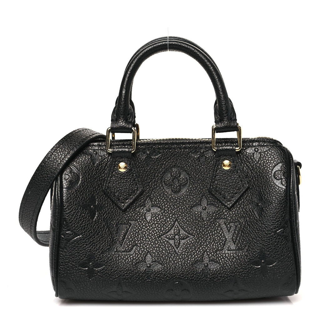 Louis Vuitton Empreinte Monogram Nano Speedy Black