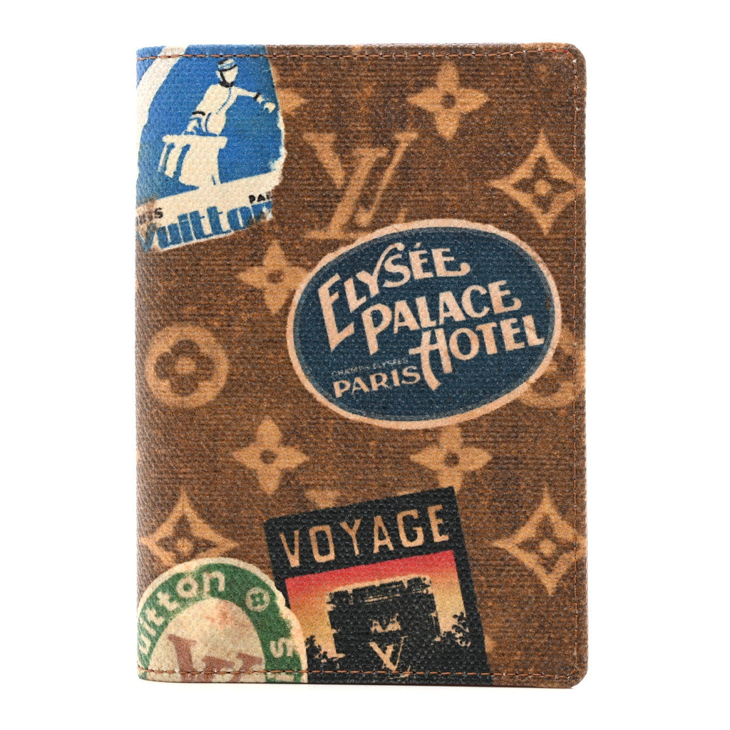 Louis Vuitton Monogram Flight Mode Passport Cover