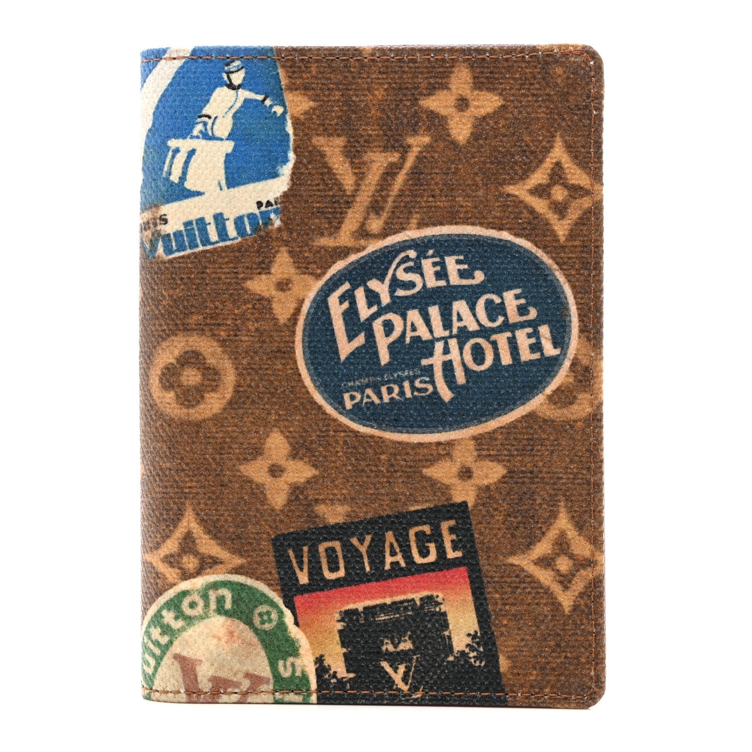 Louis Vuitton Monogram Flight Mode Passport Cover