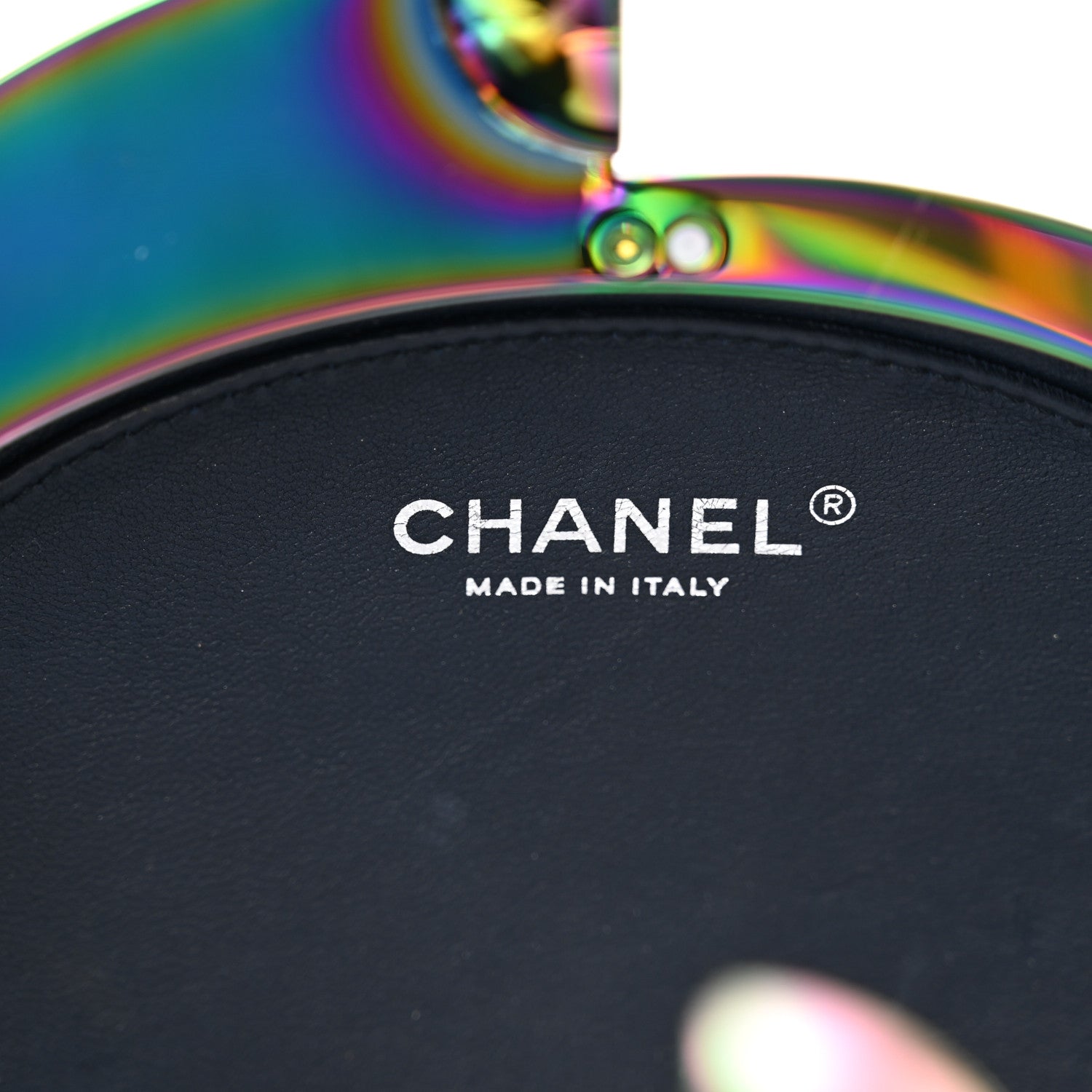 Chanel Resin CC Evening On The Moon Minaudiere Multicolor