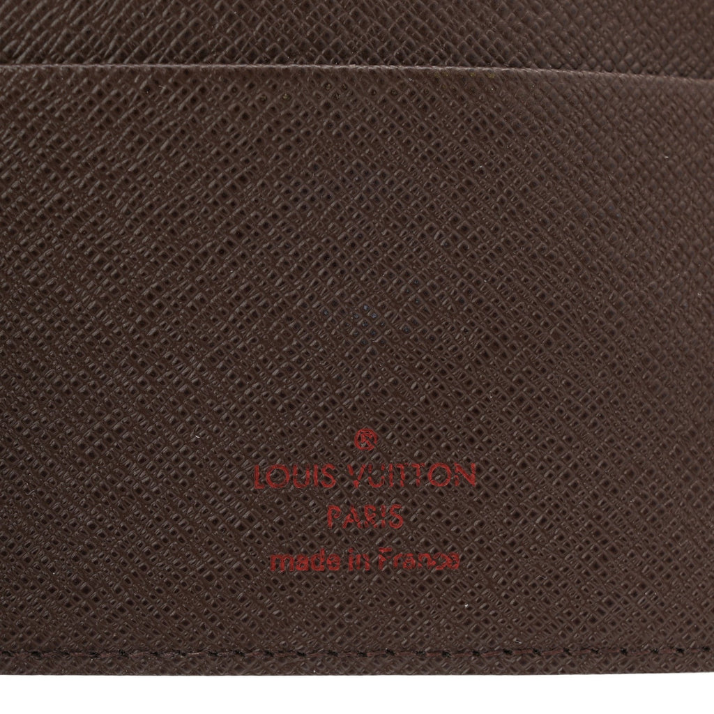 Louis Vuitton Damier Ebene Medium Ring Agenda Cover